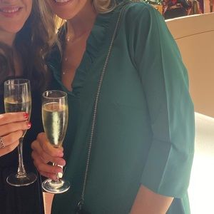 Ruffle V Dress - Tuckernuck Look-alike!